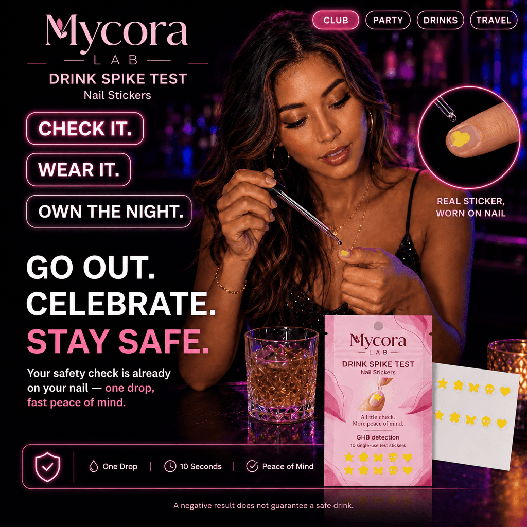 Mycora Lab - Drink Check Nail Stickers