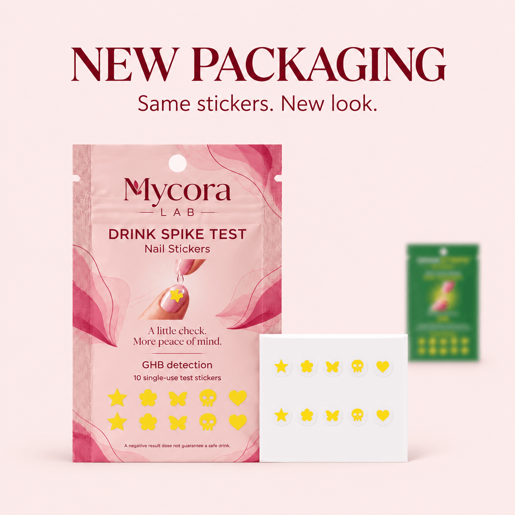 Mycora Lab - Drink Check Nail Stickers